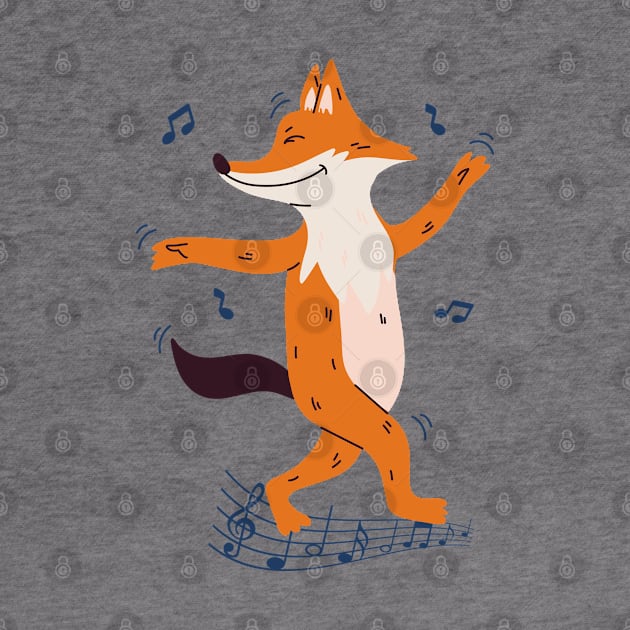 Dancing fox by DesignIndex